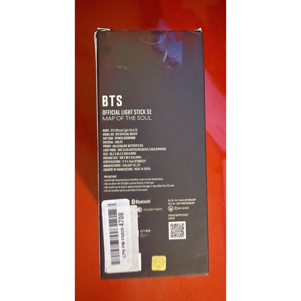 BTS Light Stick SE Map Of The Soul Army Bomb Photo Cards Strap Carry Bag - Picture 9 of 11